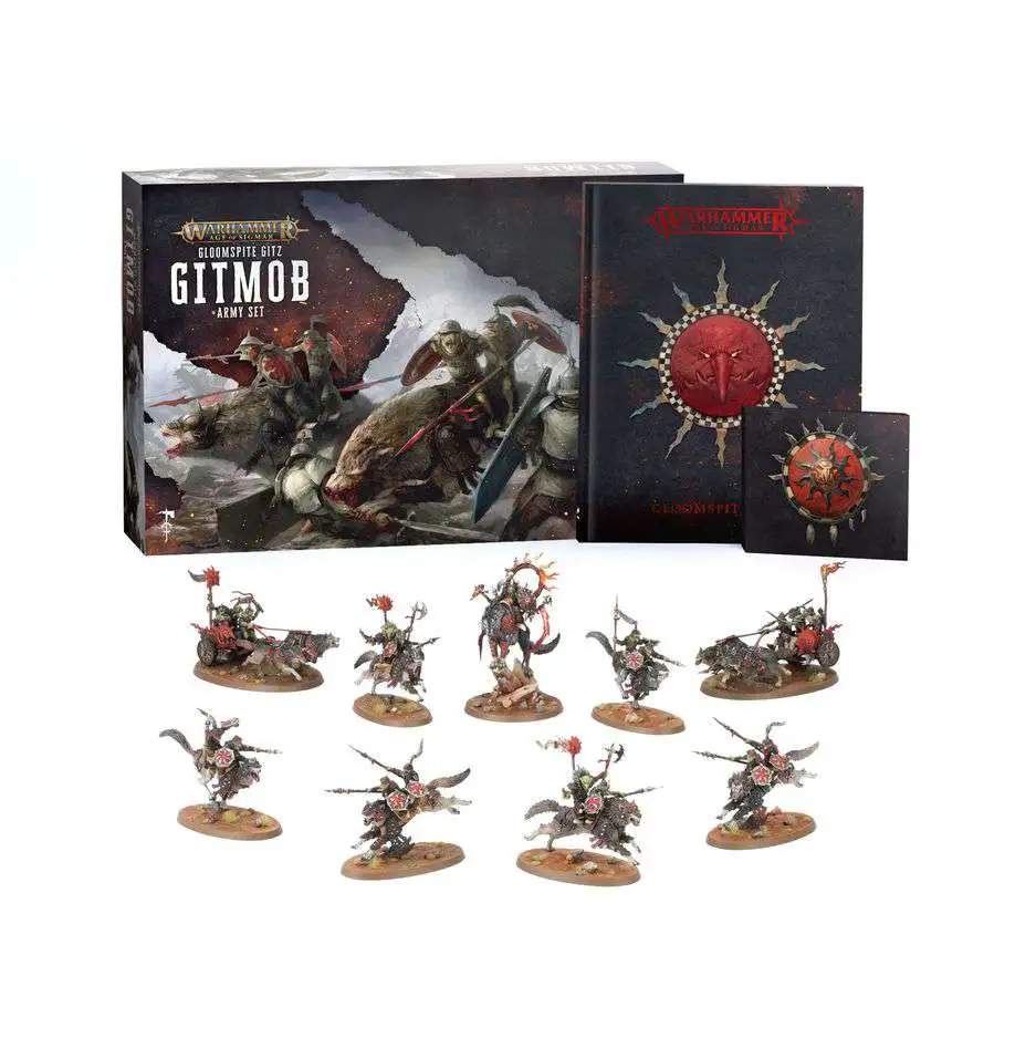 Age of Sigmar Gloomspite Gitz Gitmob Army Set Miniatures