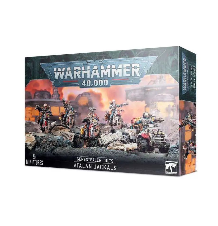 Warhammer 40,000 Genestealer Cults Atalan Jackals Miniatures Set