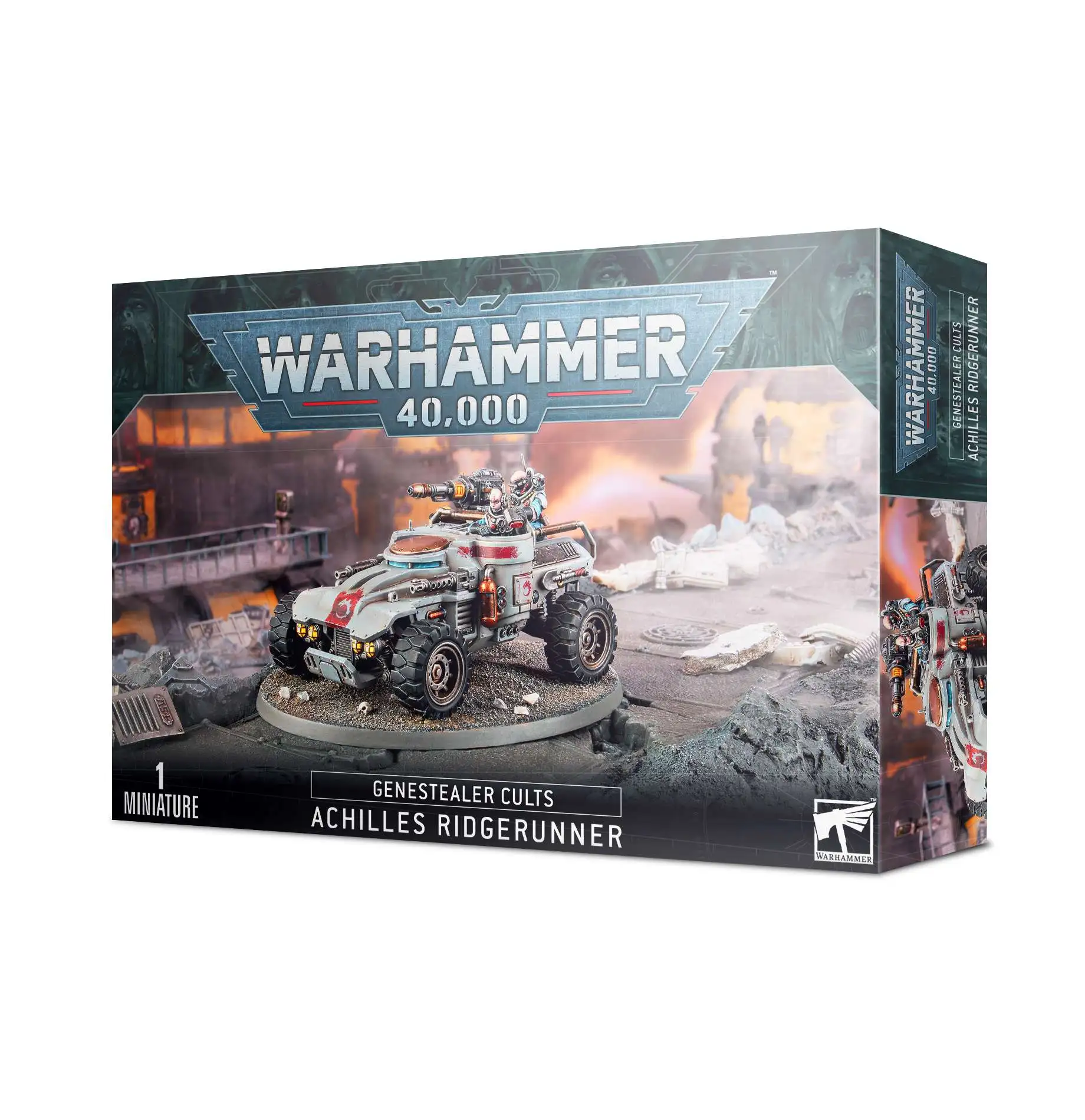 Warhammer 40,000 Genestealer Cults Achilles Ridgerunner Miniatures Set