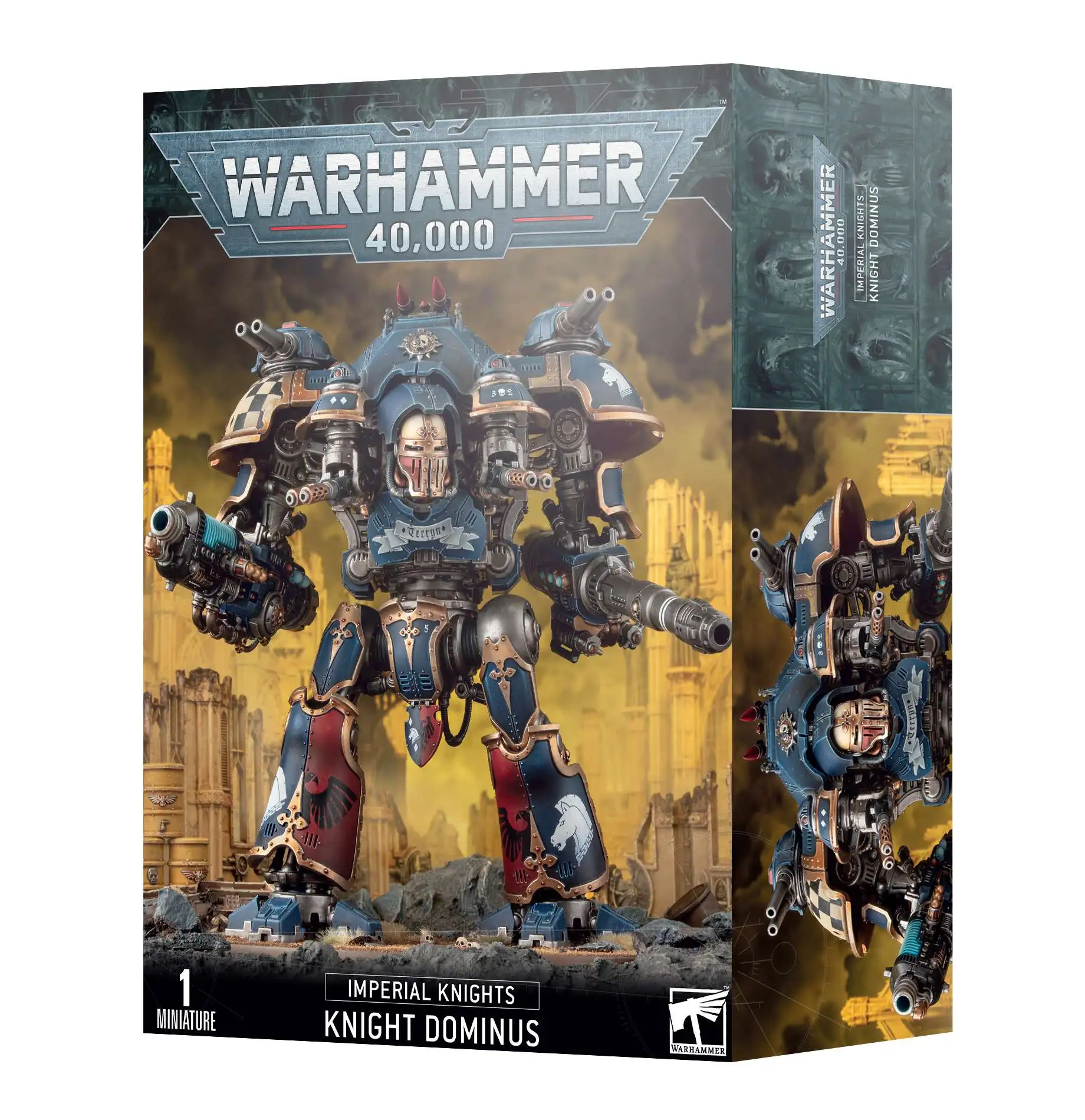 Warhammer 40,000 Imperial Knights Knight Dominus Miniatures Set