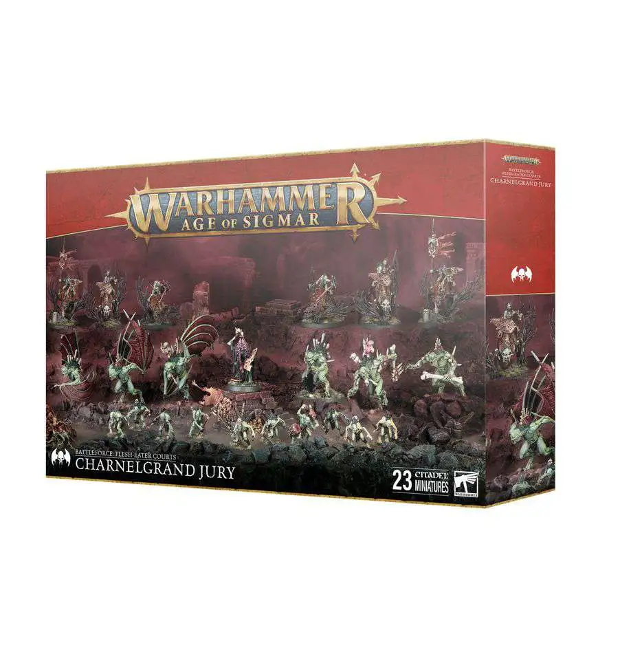 Age of Sigmar Flesh-Eater Courts Charnelgrand Jury Miniatures