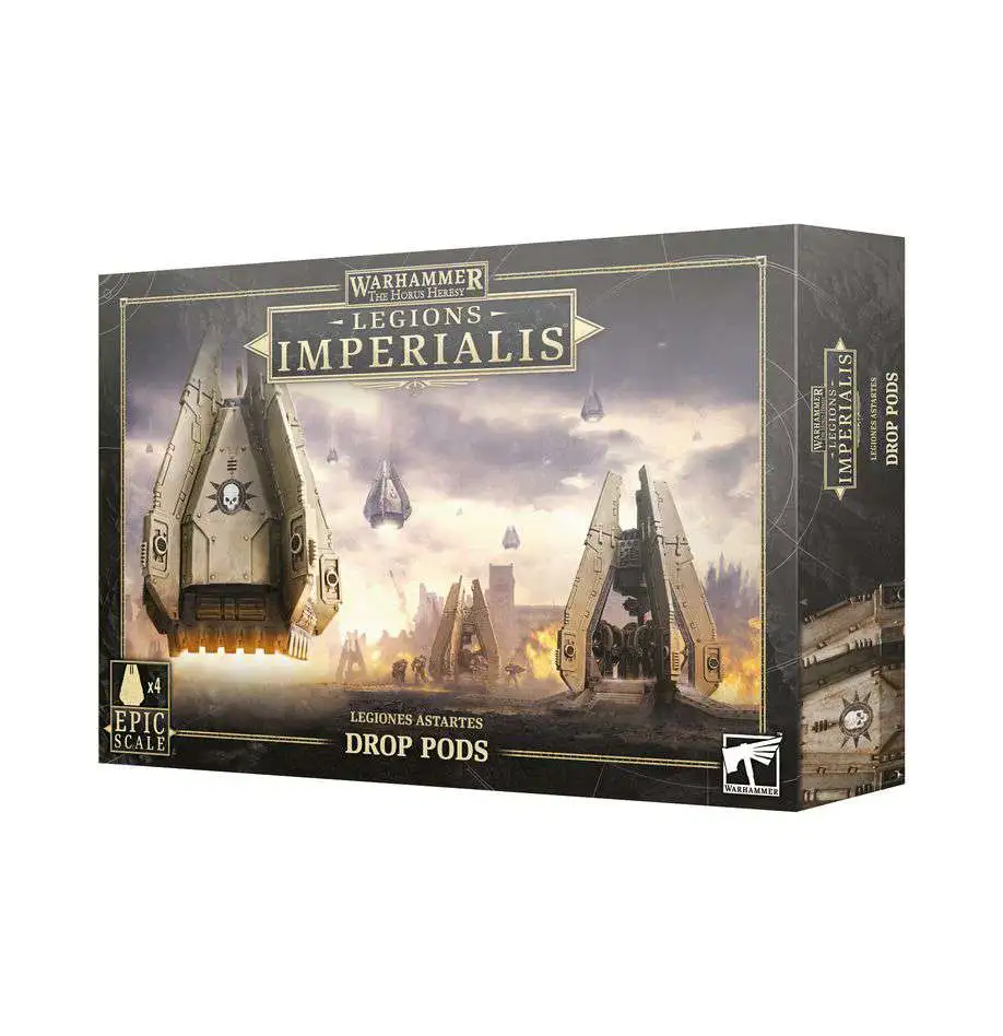 Warhammer The Horus Heresy Legions Imperialis Drop Pods Miniatures