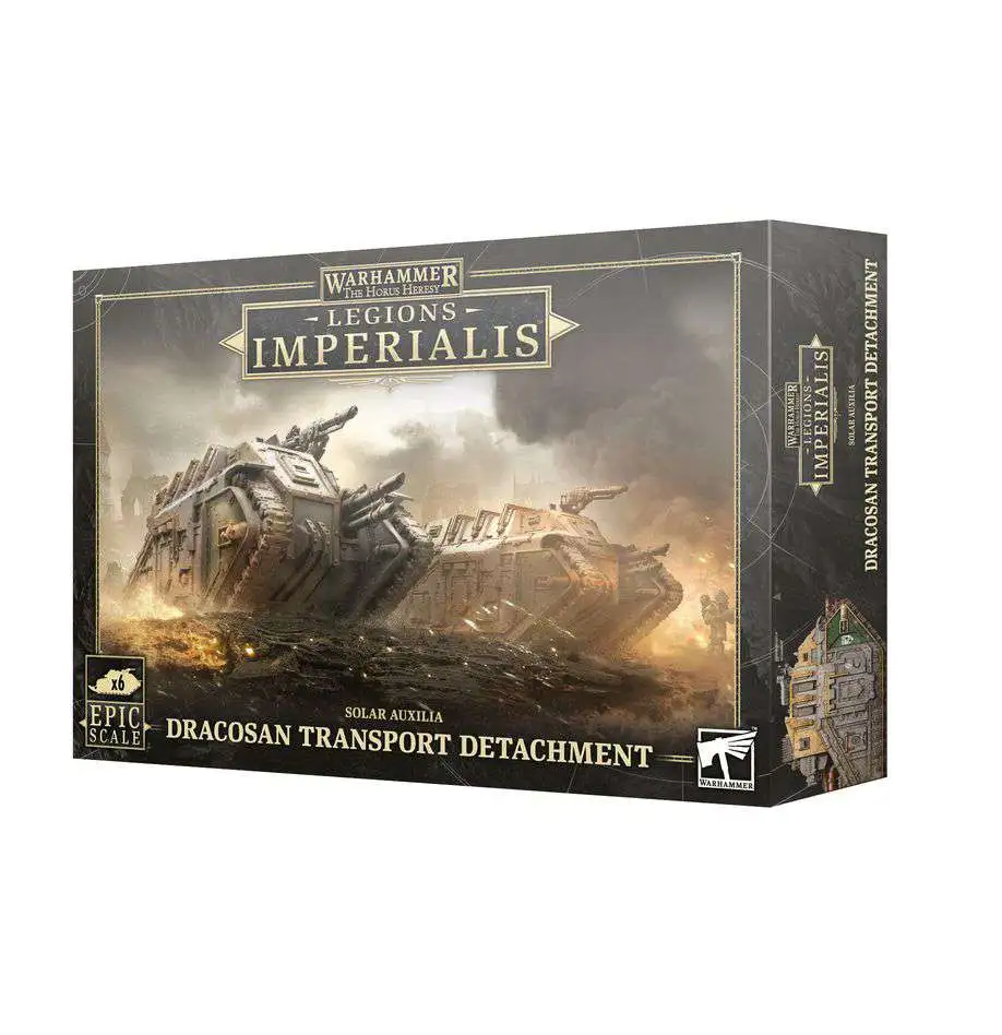 Legions Imperialis Solar Auxilia Dracosan Transport Detachment Miniatures