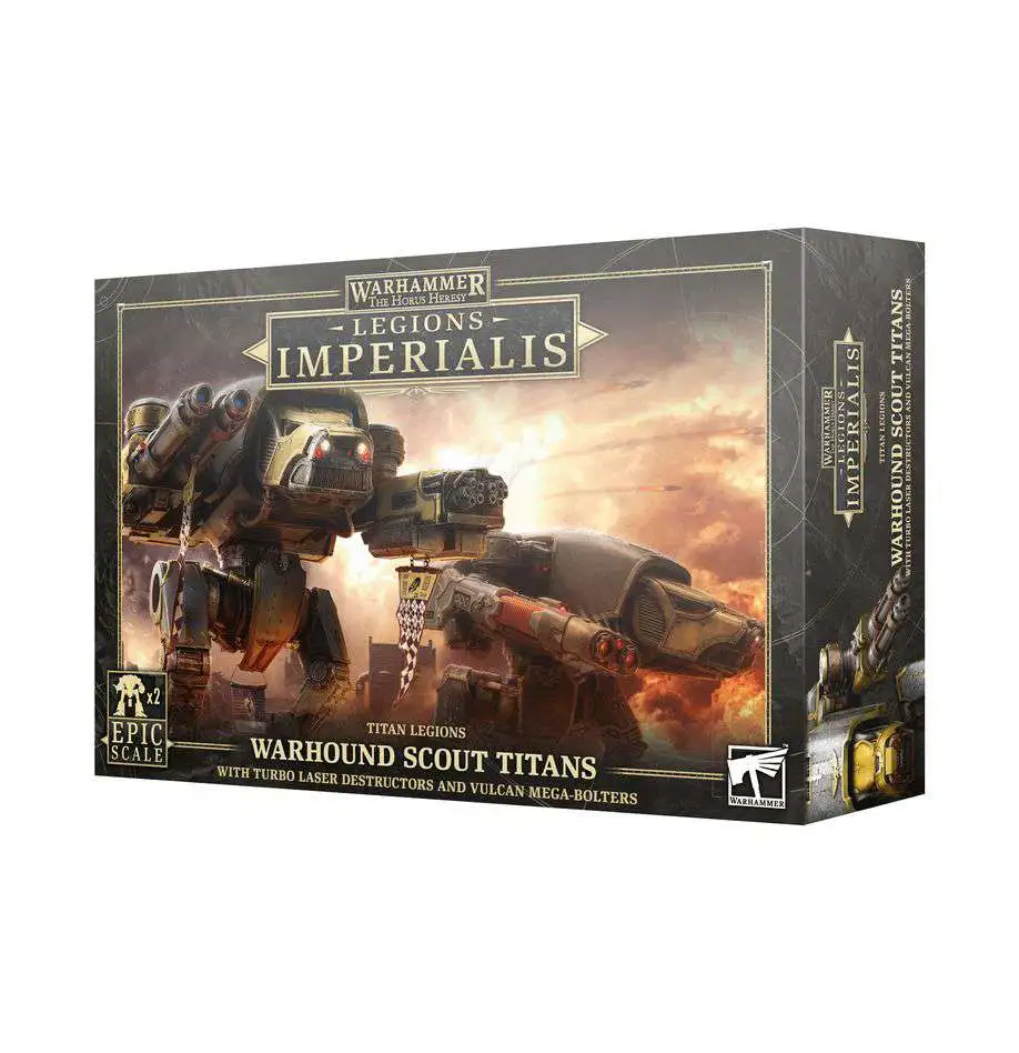 Warhammer The Horus Heresy Legions Imperialis Warhound Scout Titans Miniatures