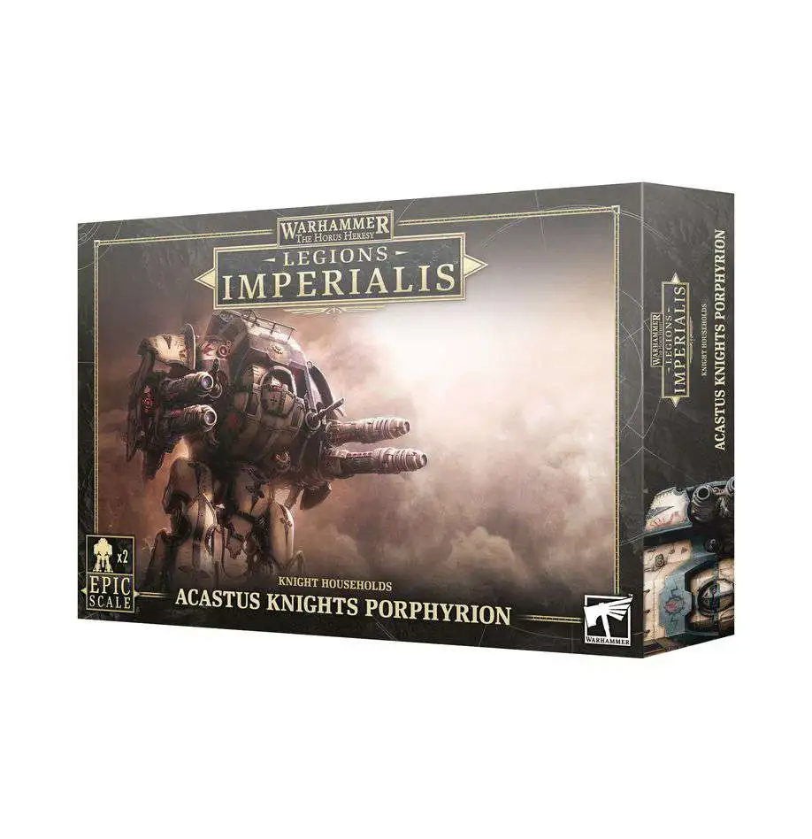 Warhammer 40,000 Legions Imperialis Acastus Knights Porphyrion Miniatures
