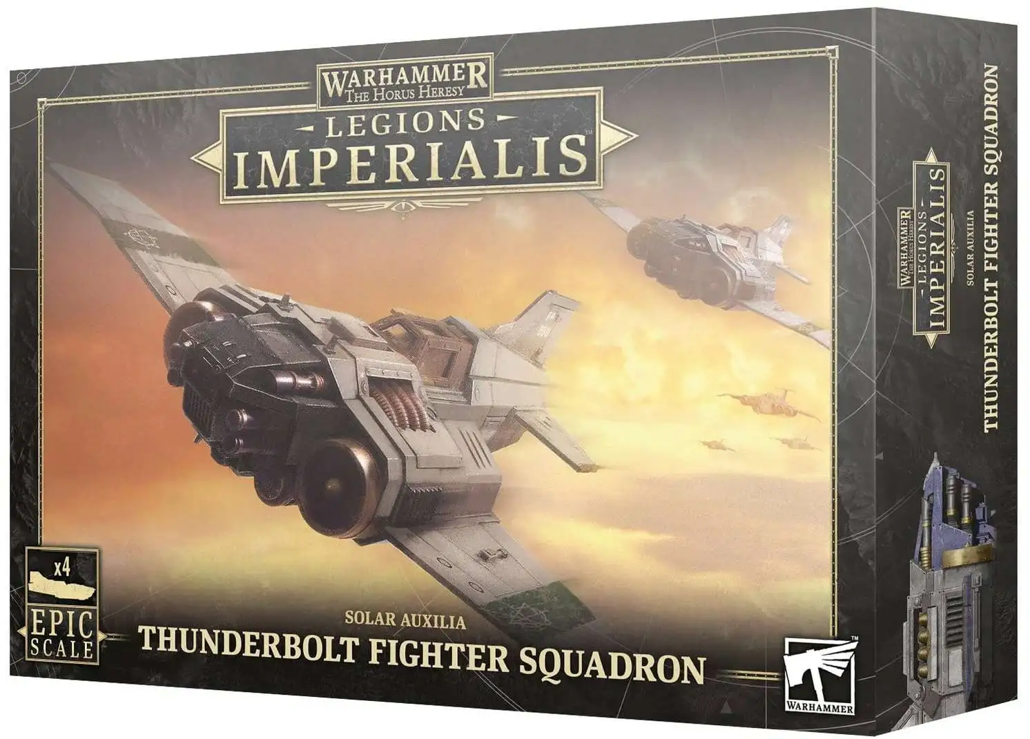 Warhammer: The Horus Heresy Legions Imperialis Thunderbolt Fighter Squadron Miniatures