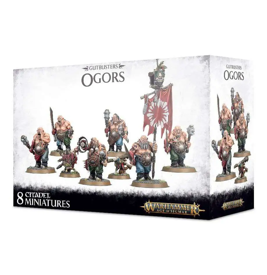 Age of Sigmar Ogor Mawtribes Ogor Gluttons Miniatures