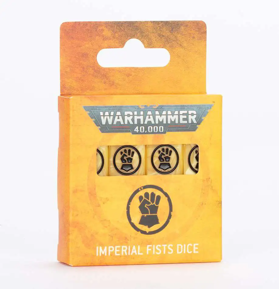 Warhammer 40,000 Imperial Fist Dice
