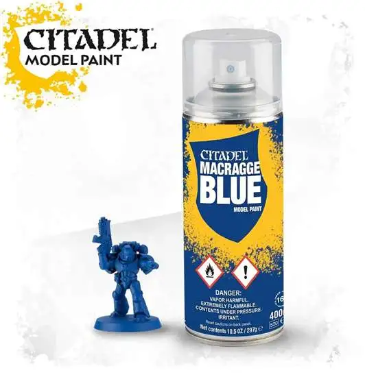 Citadel Colour Primer Macragge Blue Spray Paint