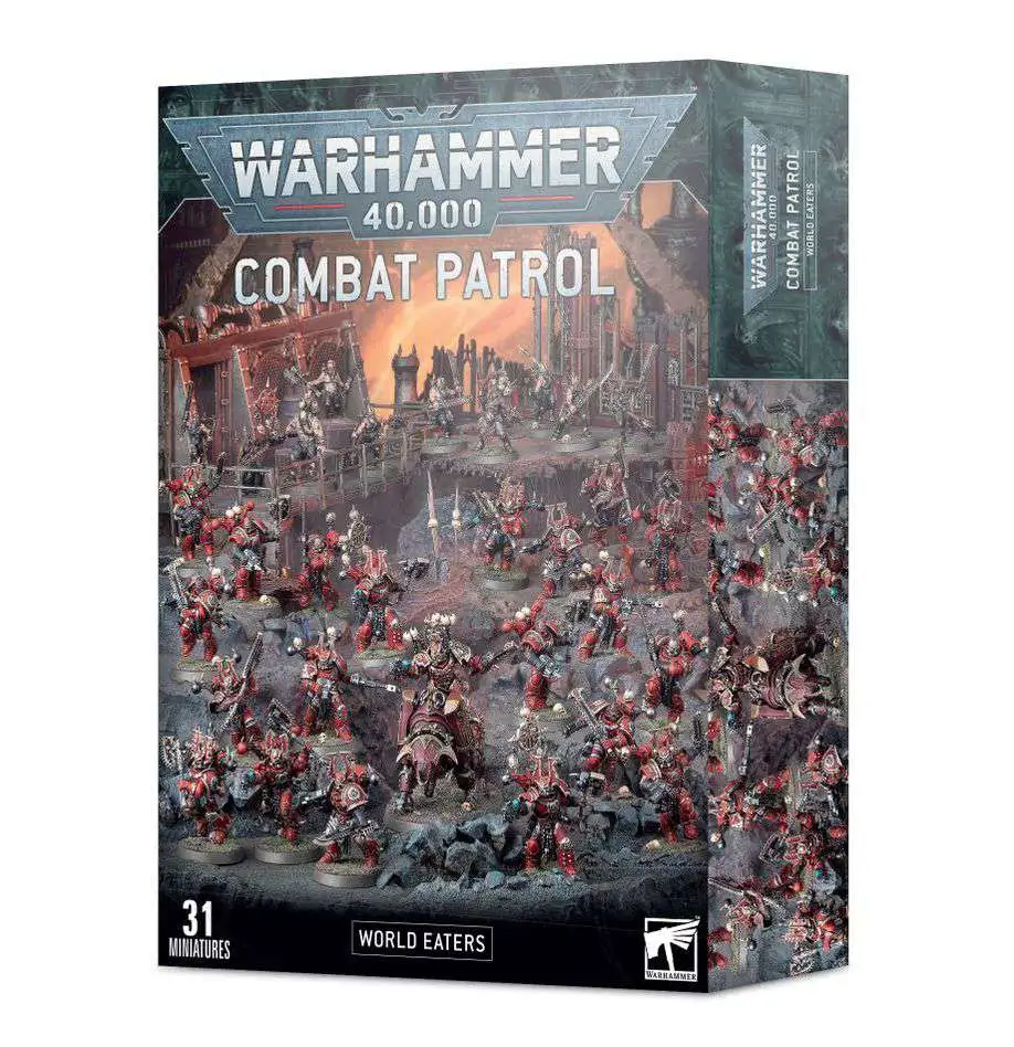 Warhammer 40,000 Combat Patrol World Eaters Miniatures