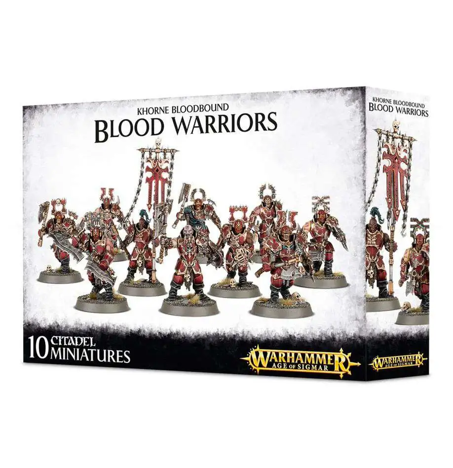 Age of Sigmar Blades of Khorne Blood Warriors Miniatures