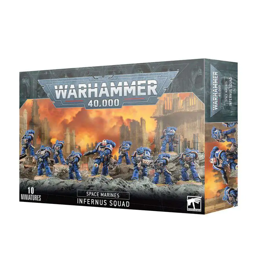 Warhammer 40,000 Sapce Marines Infernus Squad Miniatures Games Workshop ...