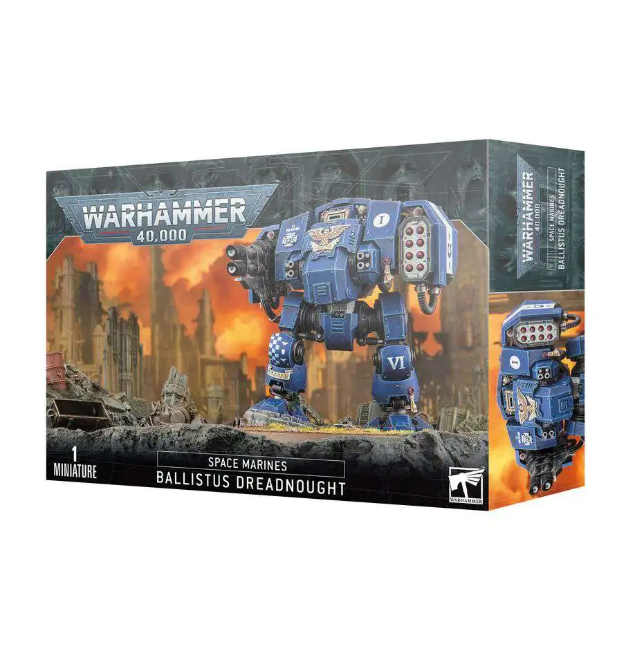 Warhammer 40,000 Space Marines Ballistus Dreadnought Miniatures