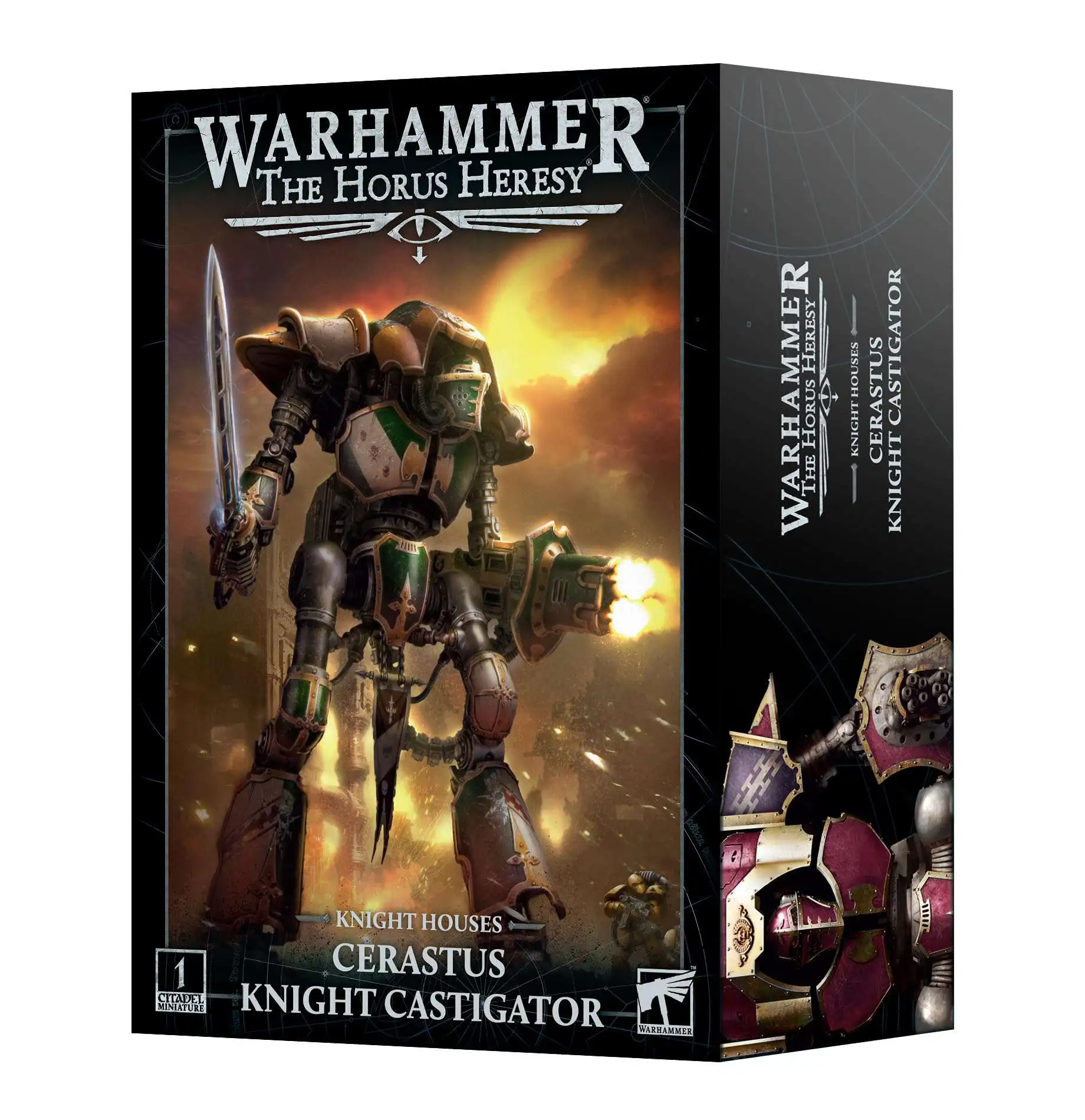 Warhammer: The Horus Heresy Knight Houses Cerastus Knight Castigator Miniature