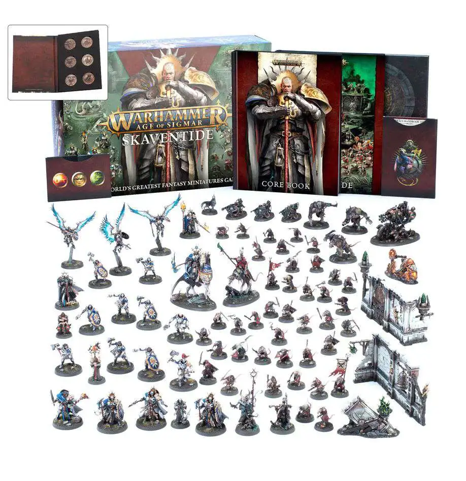 Warhammer Age of Sigmar Starter Set Skaventide Miniatures