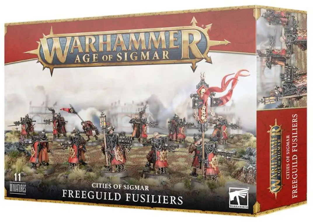 Age of Sigmar Freeguild Fusiliers Miniature
