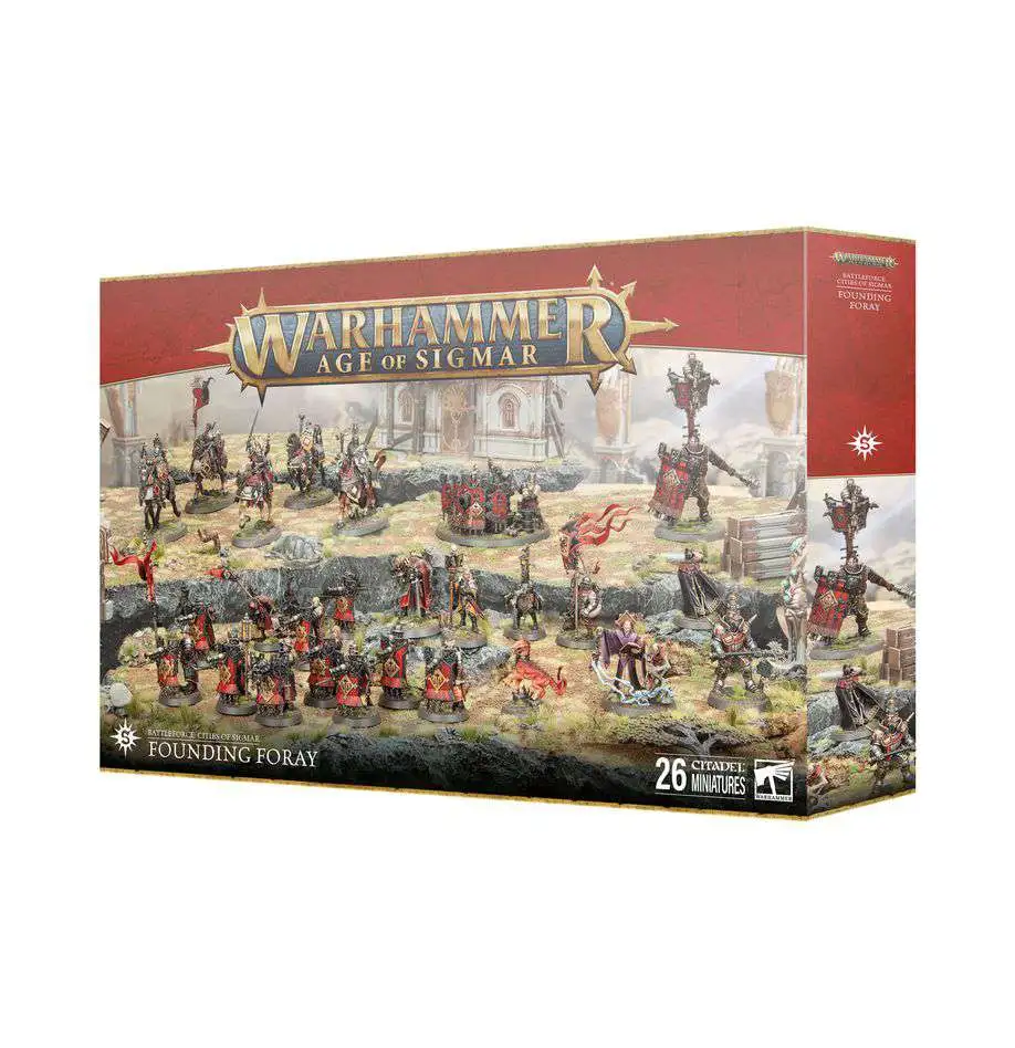 Age of Sigmar Founding Foray Miniatures