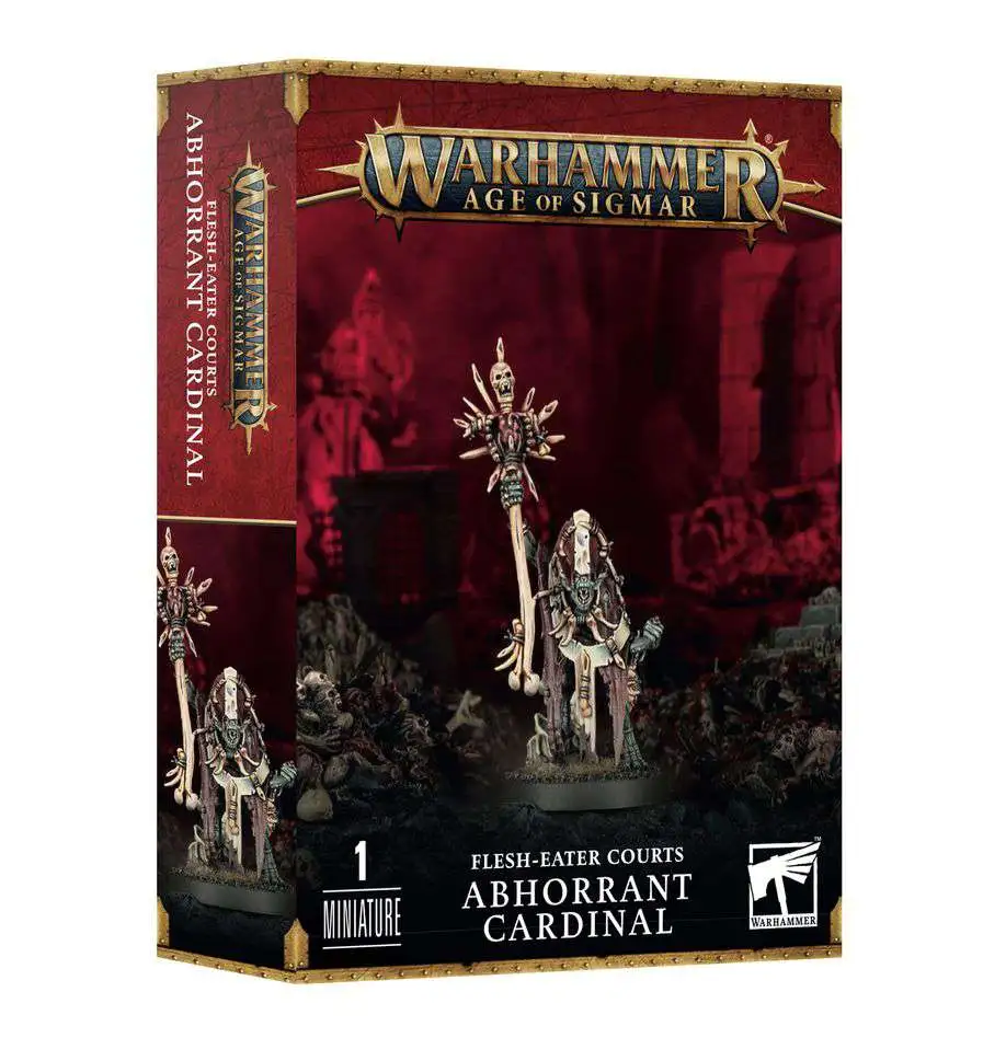 Warhammer Age of Sigmar Flesh-Eater Courts Abhorrant Cardinal Miniatures