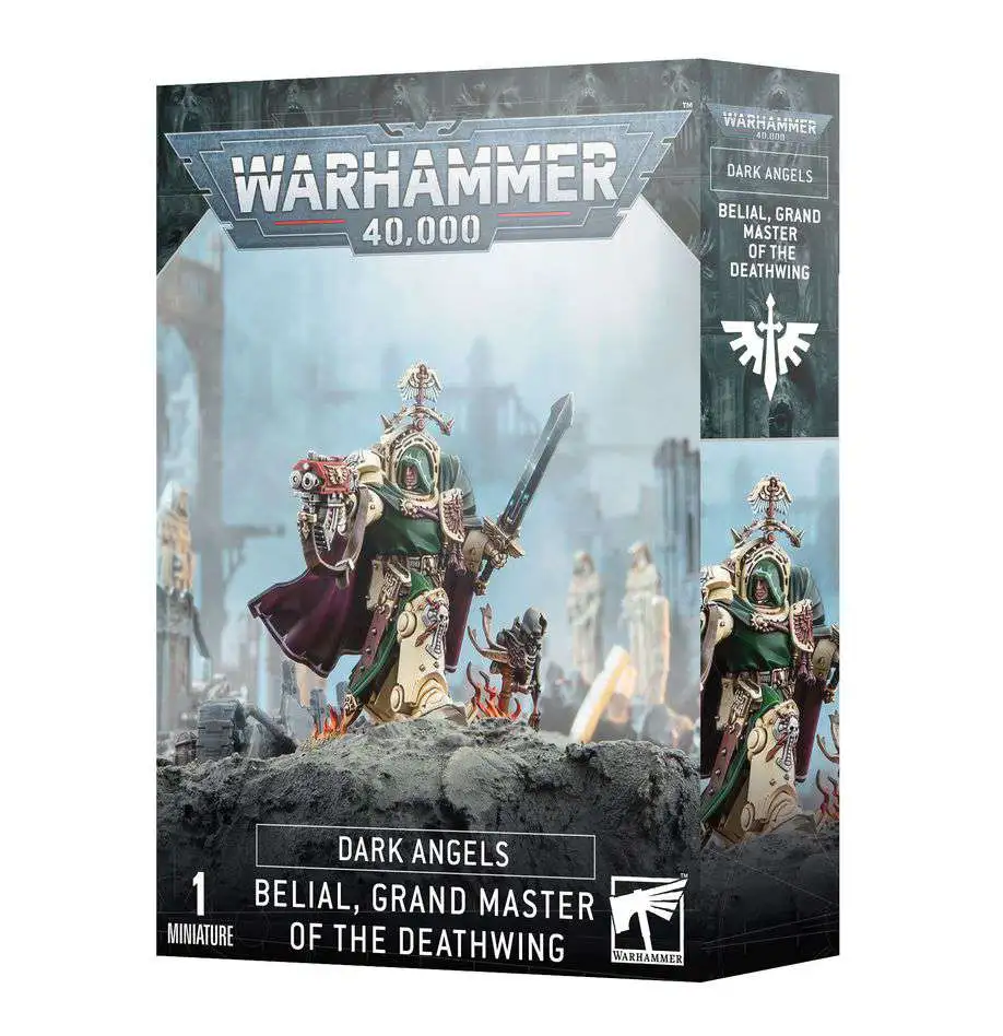 Warhammer 40,000 Dark Angels Belial, Grand Master of the Deathwing Miniature