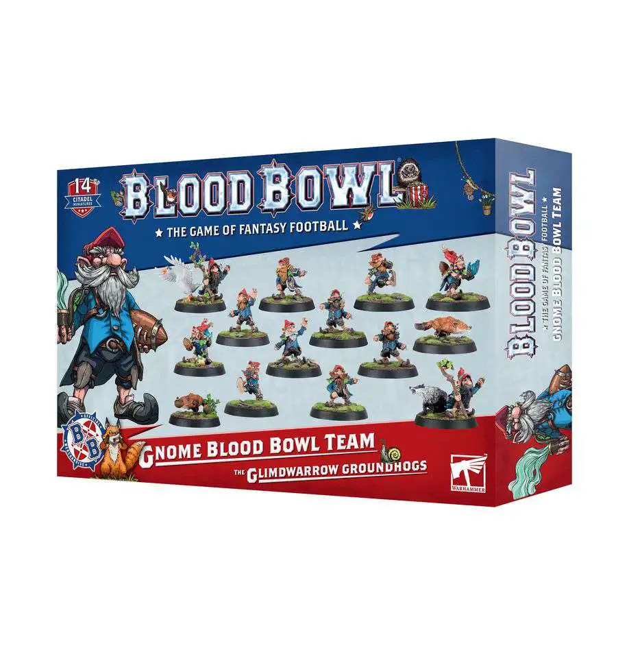 Blood Bowl Gnome Team [The Glimdwarrow Groundhogs]