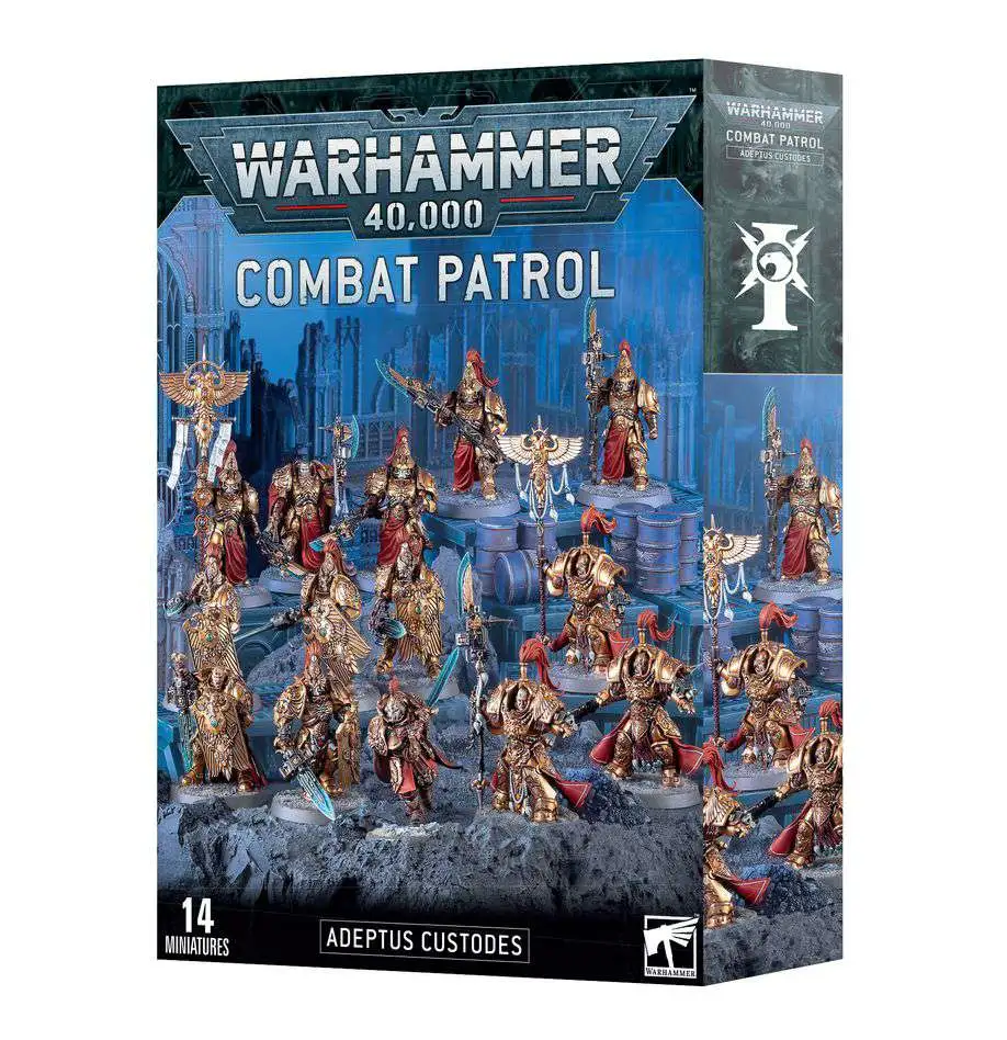 Warhammer 40,000 Combat Patrol Adeptus Custodes Miniatures