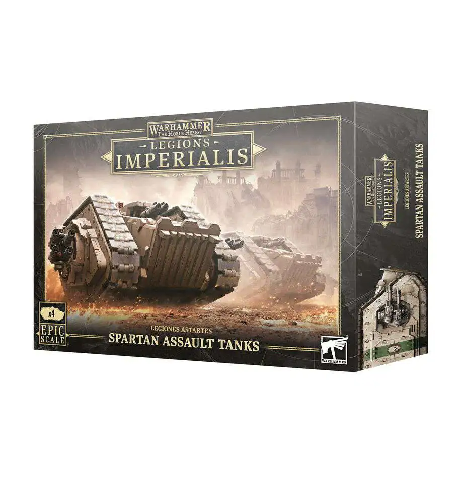 Warhammer: The Horus Heresy Legions Imperialis Spartan Assault Tanks Miniatures