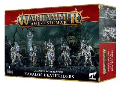 Warhammer Age of Sigmar Ossiarch Bonereapers Kavalos Deathriders [2024]