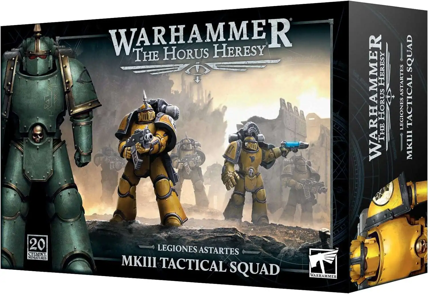 Warhammer The Horus Heresy MkIII Tactical Squad Miniatures