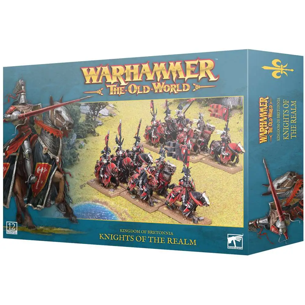 Warhammer The Old World Kingdom of Bretonnia Knights of the Realm Miniature