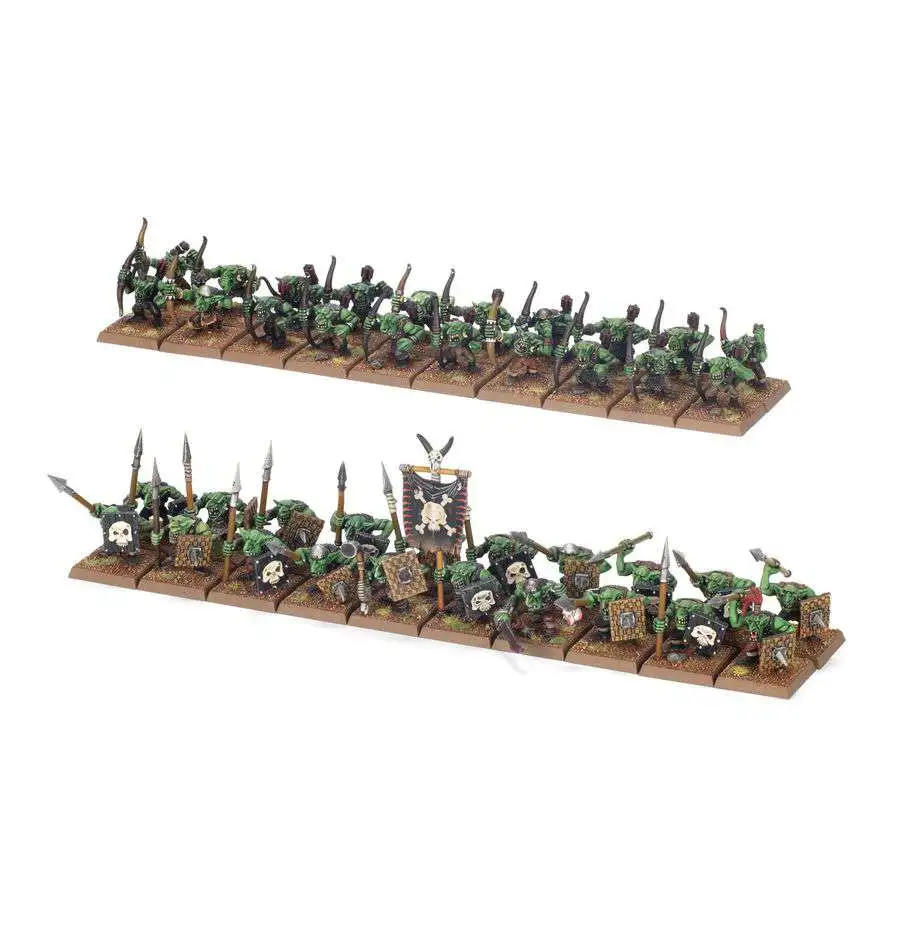 The Old World Orc & Goblin Tribes Goblin Mob Miniatures