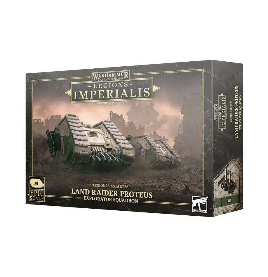 Warhammer The Horus Heresy Legions Imperialis Land Raider Proteus Explorator Squadron Miniatures