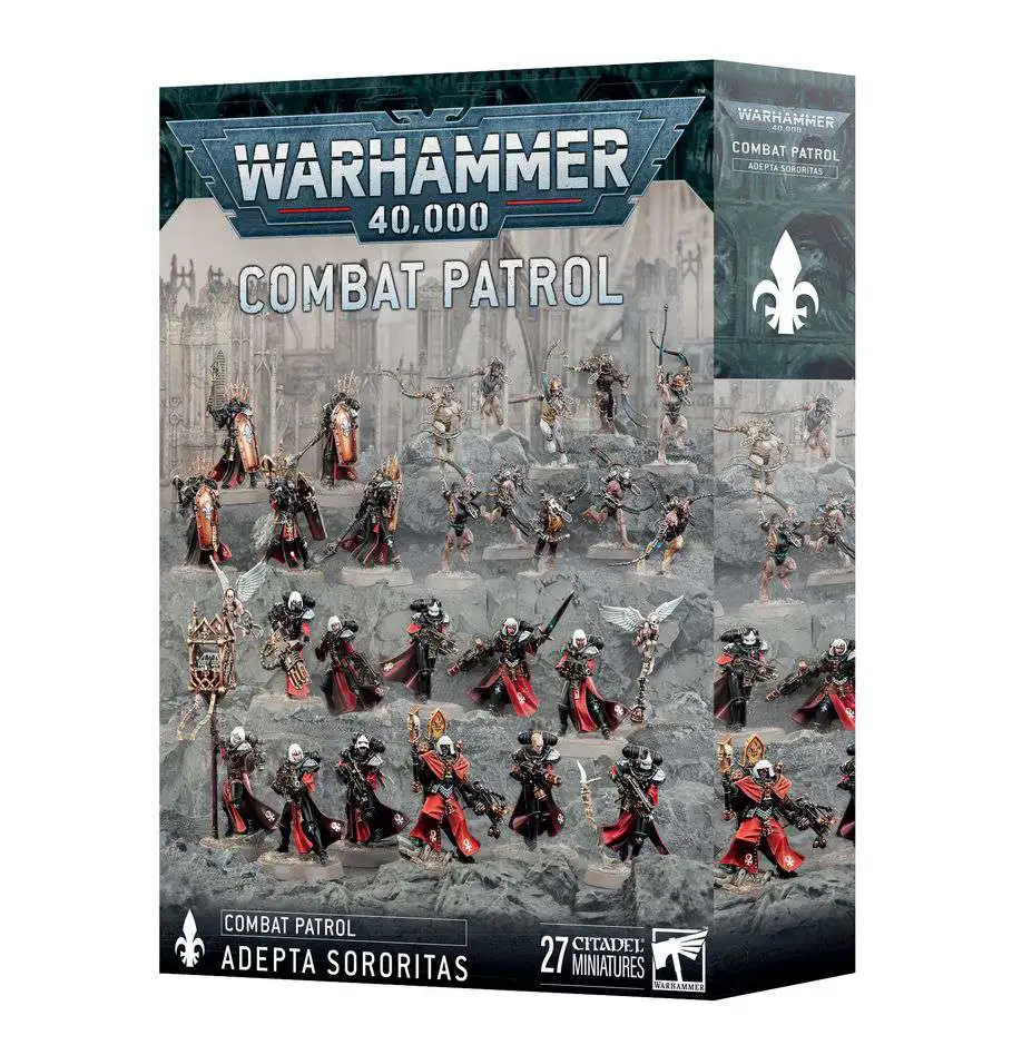 Warhammer 40,000 Adepta Sororitas Combat Patrol Miniatures