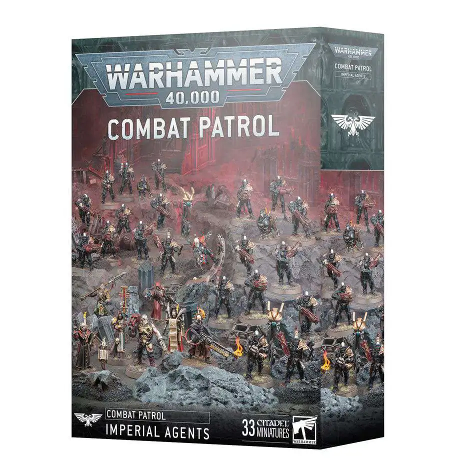 Warhammer 40,000 Combat Patrol Imperial Agents Miniatures