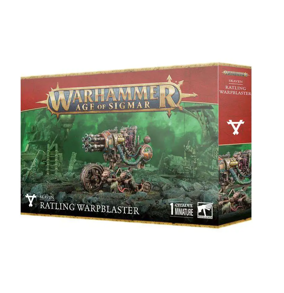 Age of Sigmar skaven Ratling Warpblaster miniatures