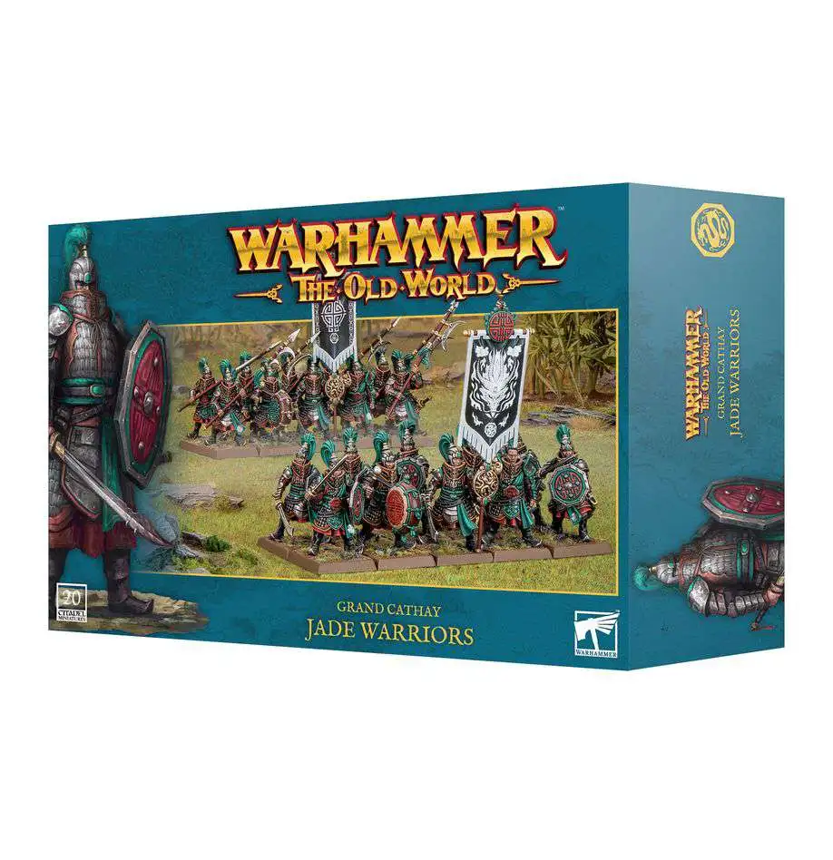 Warhammer The Old World Grand Cathay Jade Warriors Miniatures