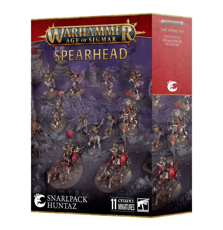 Age of Sigmar Gloomspite Gitz Snarlpack Huntaz Miniatures