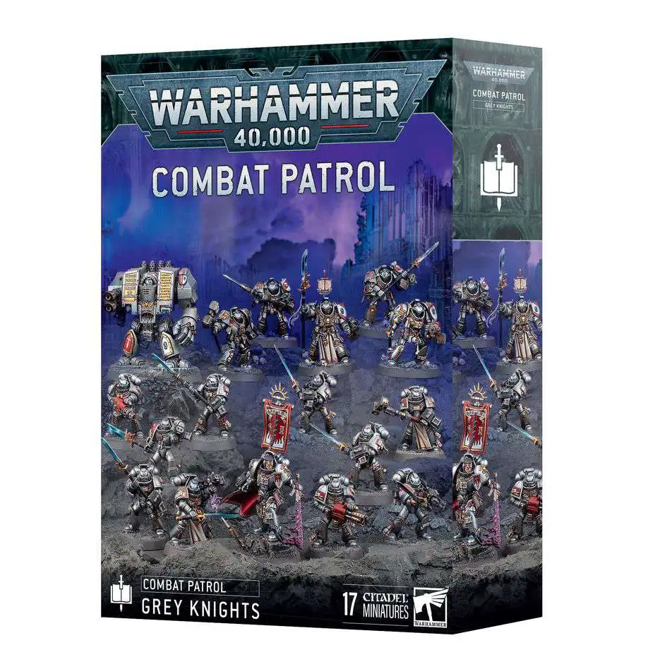 Warhammer 40,000 Combat Patrol: Grey Knights Miniatures Set [10th Edition]