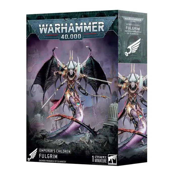 Warhammer 40,000 Emperor's Children Fulgrim, Demon Primarch of Slaanesh Miniature