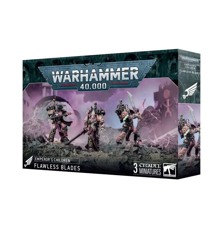Warhammer 40,000 Emperor's Children Flawless Blades Miniatures