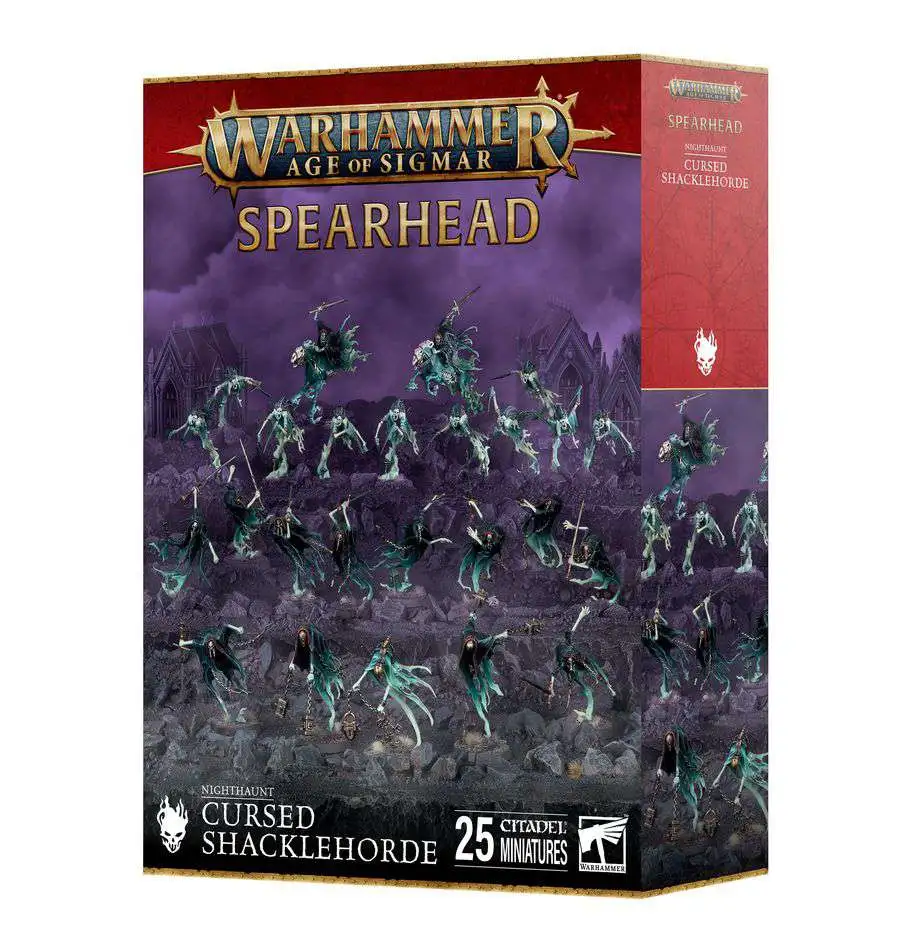 Age of Sigmar Nighthaunt Cursed Shacklehorde [Spearhead]