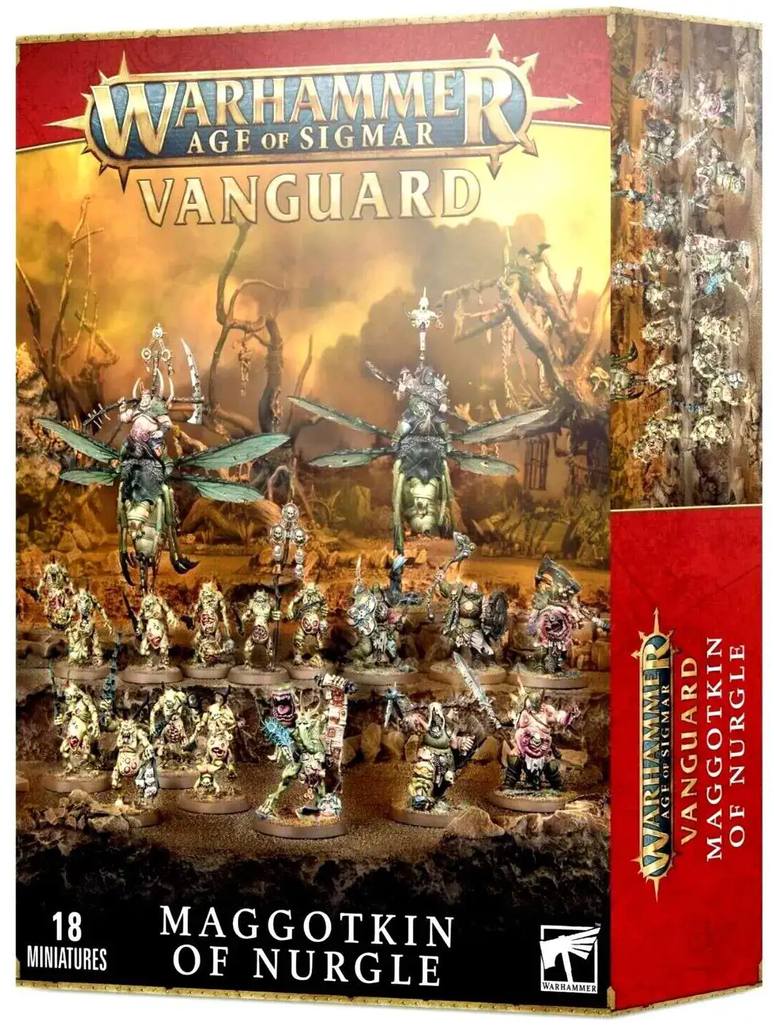 Age of Sigmar Vanguard Maggotkin of Nurgle Miniatures