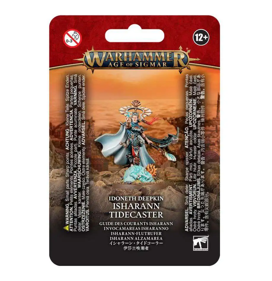 Warhammer Age of Sigmar Idoneth Deepkin Isharann Tidecaster Miniature