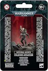 Warhammer 40,000 Imperial Agents Culexus Assassin