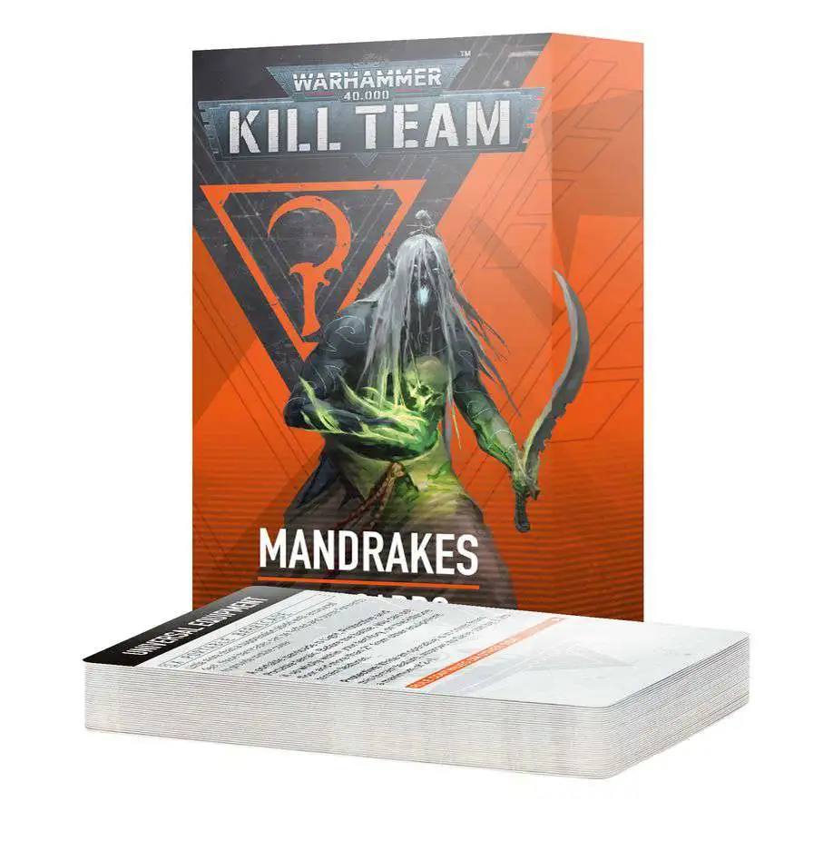 Warhammer 40,000 Kill Team Mandrakes Card Pack [2024]
