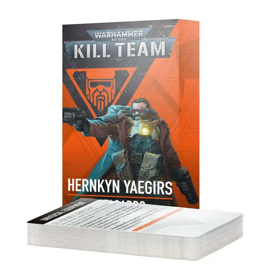 Warhammer 40,000 Kill Team Hernkyn Yaegirs Card Pack [2024]