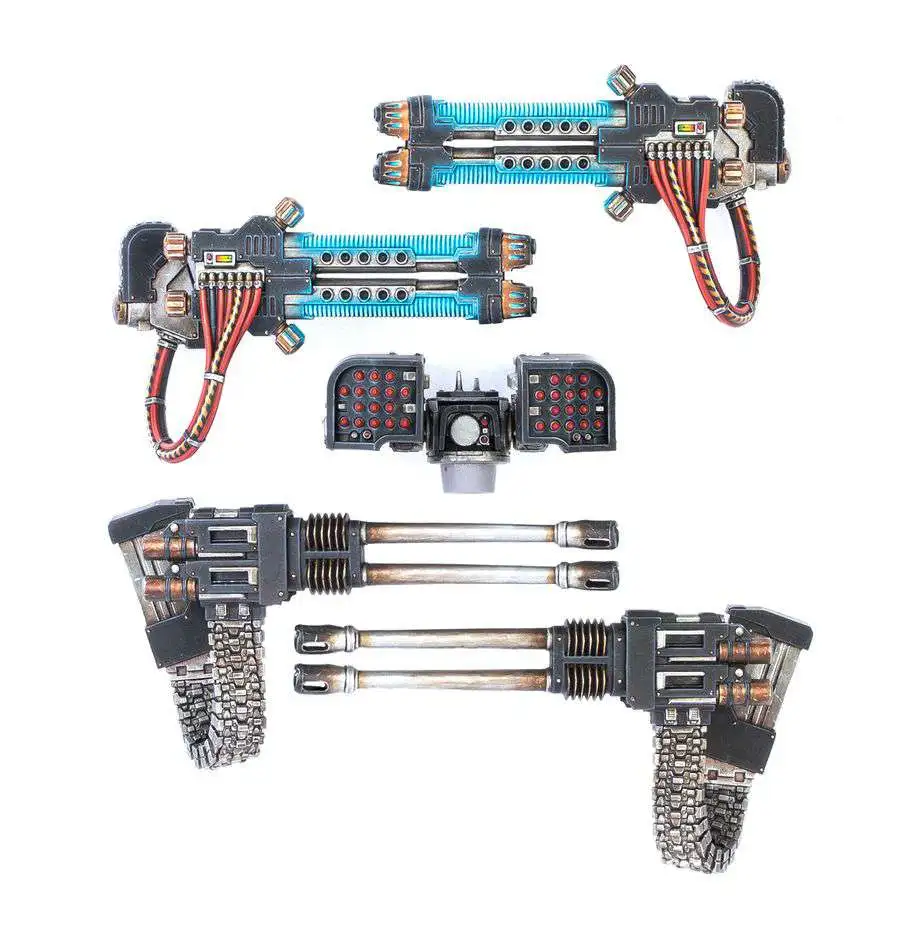 Warhammer The Horus Heresy Deredeo Dreadnought Weapons 1 - Autocannon Battery [Black Box]