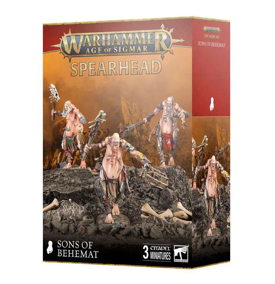 Age of Sigmar Sons of Behemat Spearhead Miniature