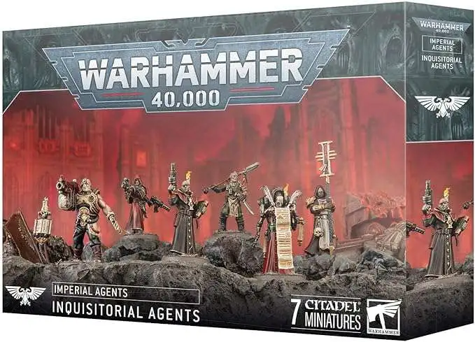 Warhammer 40,000 Imperial Agents Inquisitorial Agents Miniatures Set