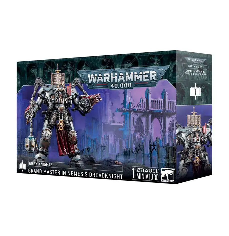 Warhammer 40,000 Grey Knights Grandmaster in Nemesis Dreadknight [10th Edition]