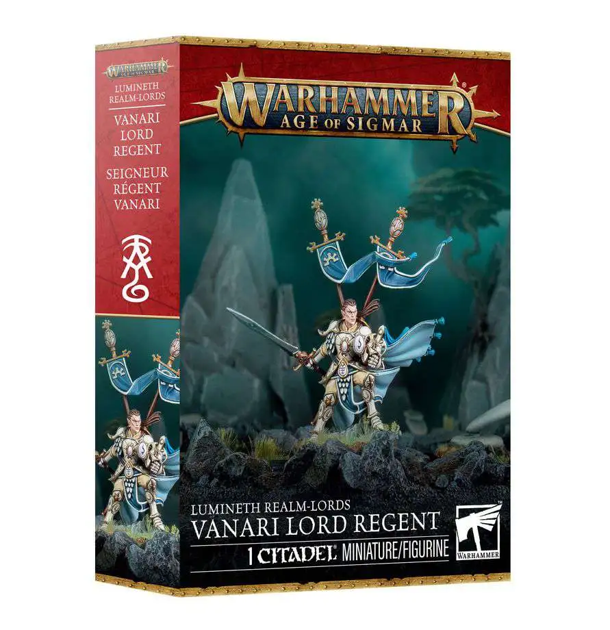 Warhammer Age of Sigmar Lumineth Realm-lords Vanari Lord Regent